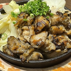炭焼き鉄板(鶏)