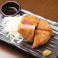 料理メニュー写真&nbsp;極厚ハムカツ