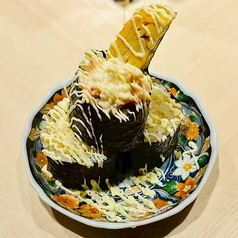 かにサラと玉子