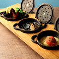 料理メニュー写真 牡蠣＆明太子＆ムール貝のWAGAMAMA３種アヒージョ