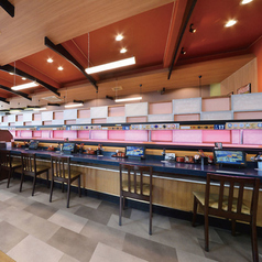 カウンター席は5席ございます。