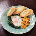 料理メニュー写真&nbsp;大人気ウニホーレン