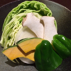 焼野菜盛合せ