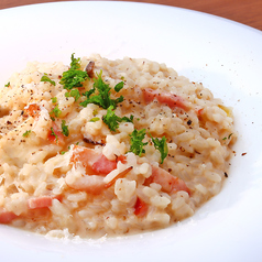 きのこのポルチーニチーズリゾット