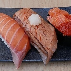 サーモン食べ比べ