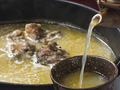 料理メニュー写真 濃厚な鶏スープ水炊き鍋1人前(2人前～)