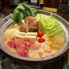 濃厚エビ白湯鍋