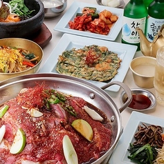 南屋韓国食堂のコース写真