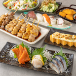 厳選食材が織り成す美味しいお料理の数々！（有楽町 居酒屋 個室 焼き鳥 牛タンしゃぶ飲み放題 宴会)