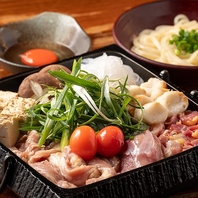 当店名物の鳥スキヤキ鍋！『鳥すき』2,420円(税込)