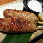 名物！特製塩つくね！モンゴル岩塩でお召し上がり下さい★一度食べたらやみつき間違いなし♪