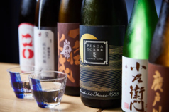 様々な銘柄を楽しめる日本酒！