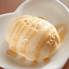 メイプル風バニラアイス