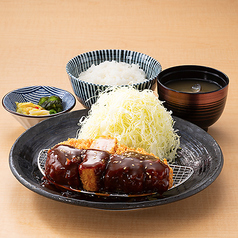 ハーブ三元豚 味噌ロースかつ定食