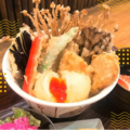 料理メニュー写真&nbsp;鶏と半熟玉子天丼