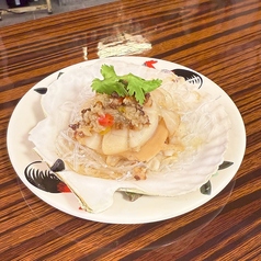 【人気メニュー】にんにく春雨ホタテ蒸し