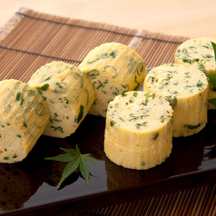 厚焼き玉子(九条葱入り)