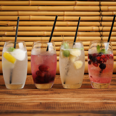 女性にも飲みやすい「春夏秋冬サワー」は大人気カクテル