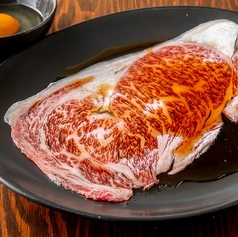 和牛サーロインの焼きすき