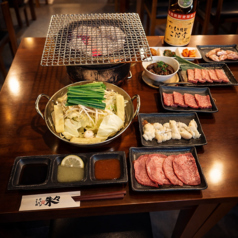 京もつ鍋ホルモン焼肉 朱々 佐賀鳥栖店のコース写真