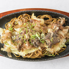 鉄板鶏出汁ソース焼きそば