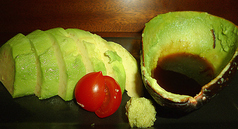 新鮮アボカドのわさび醤油