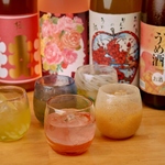 梅酒・果実酒はなんと100種類以上！焼酎、日本酒・・・お気に入りのお酒が見つかるかも★