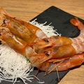 料理メニュー写真&nbsp;赤海老の刺身