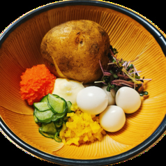 混ぜて食べるあったか明太ポテトサラダ