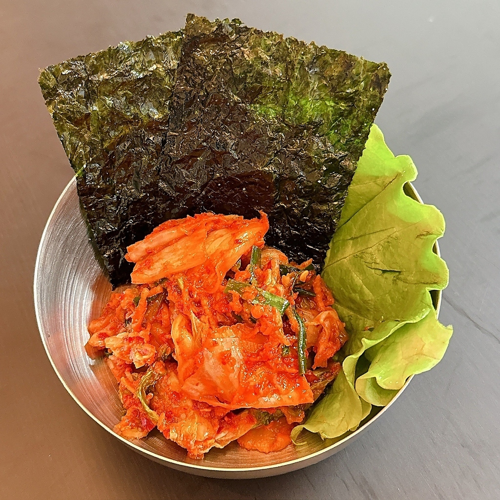 お店で作ったキムチ