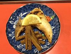 勘八カマ塩焼き