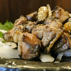 阿波尾鶏ももの炭火炙り焼き