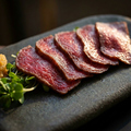 料理メニュー写真&nbsp;知床牛のタタキ
