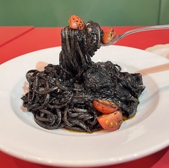 【復活】濃厚なイカスミパスタリッチバター仕立て