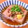 肉豆腐/ポルチーニ大根/麻婆豆腐/だし巻き玉子