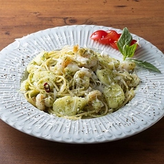 海老とじゃがいものジェノベーゼ