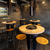 こだわりの、韓国ドラマを思わせる雰囲気の店内。