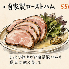 自家製ロースハム