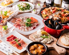 魚とワイン サカナメルカート・ゼン 愛宕グリーンヒルズ店のコース写真