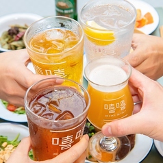 ビール以外の飲み物も充実！