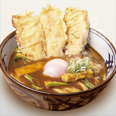 甘辛かしわ天のカレーうどん