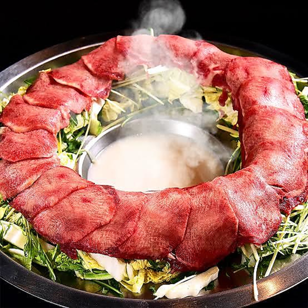 牛タンしゃぶ旨味を堪能するコースは３５００円～！