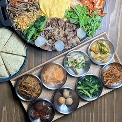 すべてのランチメニューにパンチャンが付いてくる♪