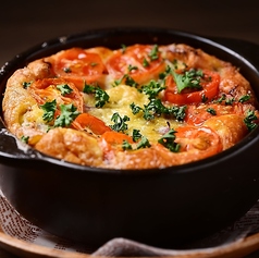 焼きたて、オープンオムレツ