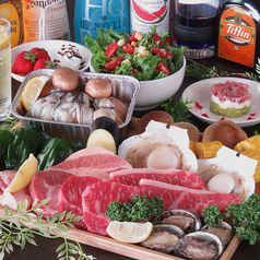 お城とビアガーデンのコース写真