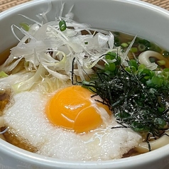 【ホットひと息】とろろ月見うどん