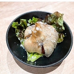 揚げにんにく/山盛りポテト/さきいかの天ぷら