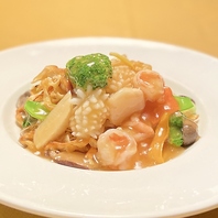 【オススメ！】海鮮と野菜のあんかけ焼きそば