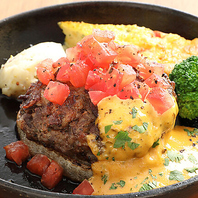 【イチオシ】ざく切りハンバーグ風ステーキ