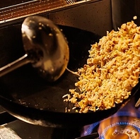 店内で丁寧に仕込んで作る、町中華の王道チャーハン◎